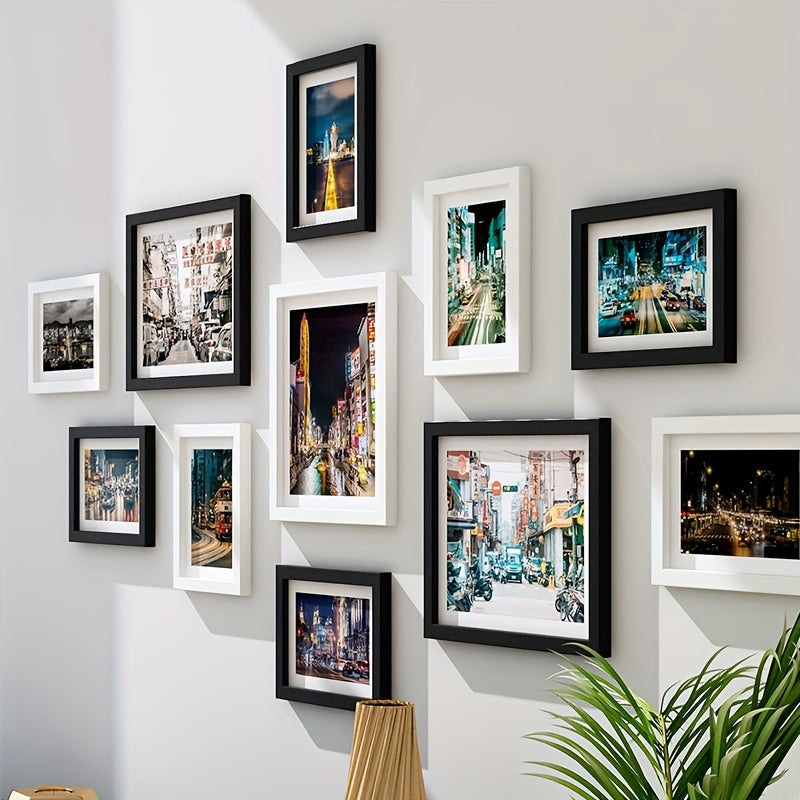 FrameEase No-Drill 11-Piece Gallery Photo Frame Set