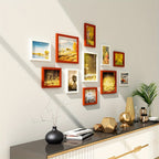 FrameEase No-Drill 11-Piece Gallery Photo Frame Set