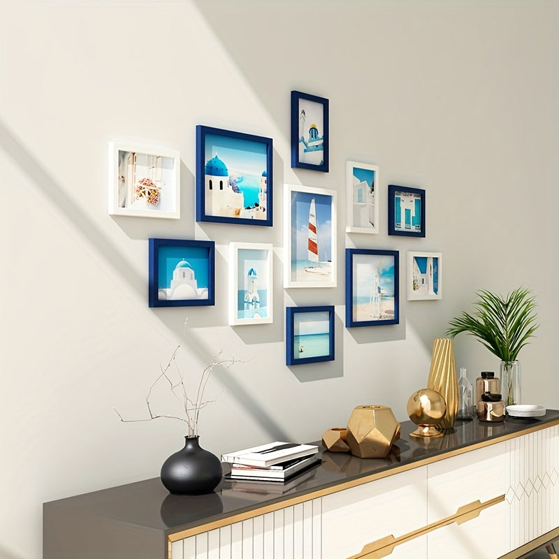 FrameEase No-Drill 11-Piece Gallery Photo Frame Set