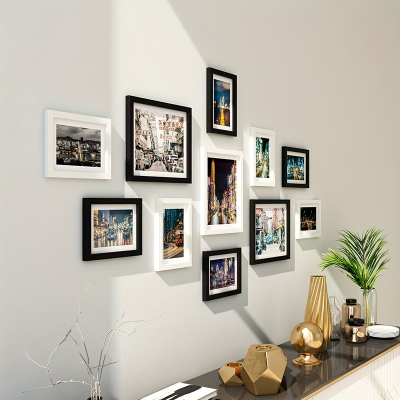 FrameEase No-Drill 11-Piece Gallery Photo Frame Set