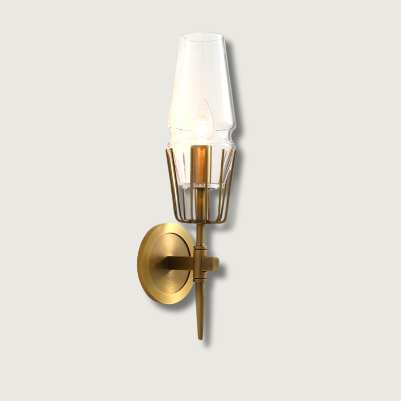 Aureline Modern Black And Gold Wall Lamp For Luxe Rooms