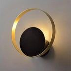 SerenGlow Round Wall Sconce for Warm Ambient Lighting