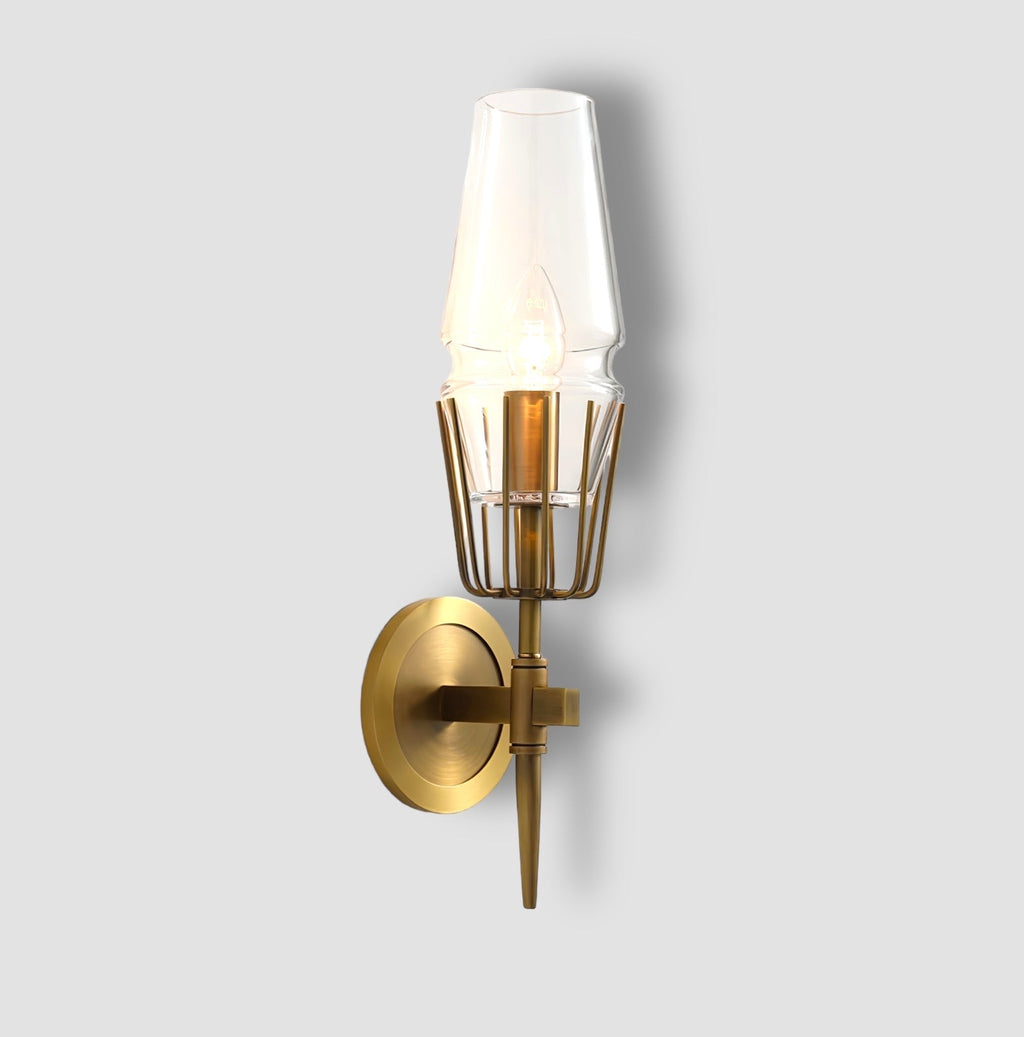 Aureline Modern Black And Gold Wall Lamp For Luxe Rooms