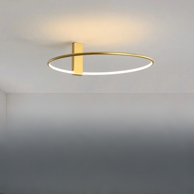 LumaCrest Sleek Modern LED Ceiling Light For Living Room