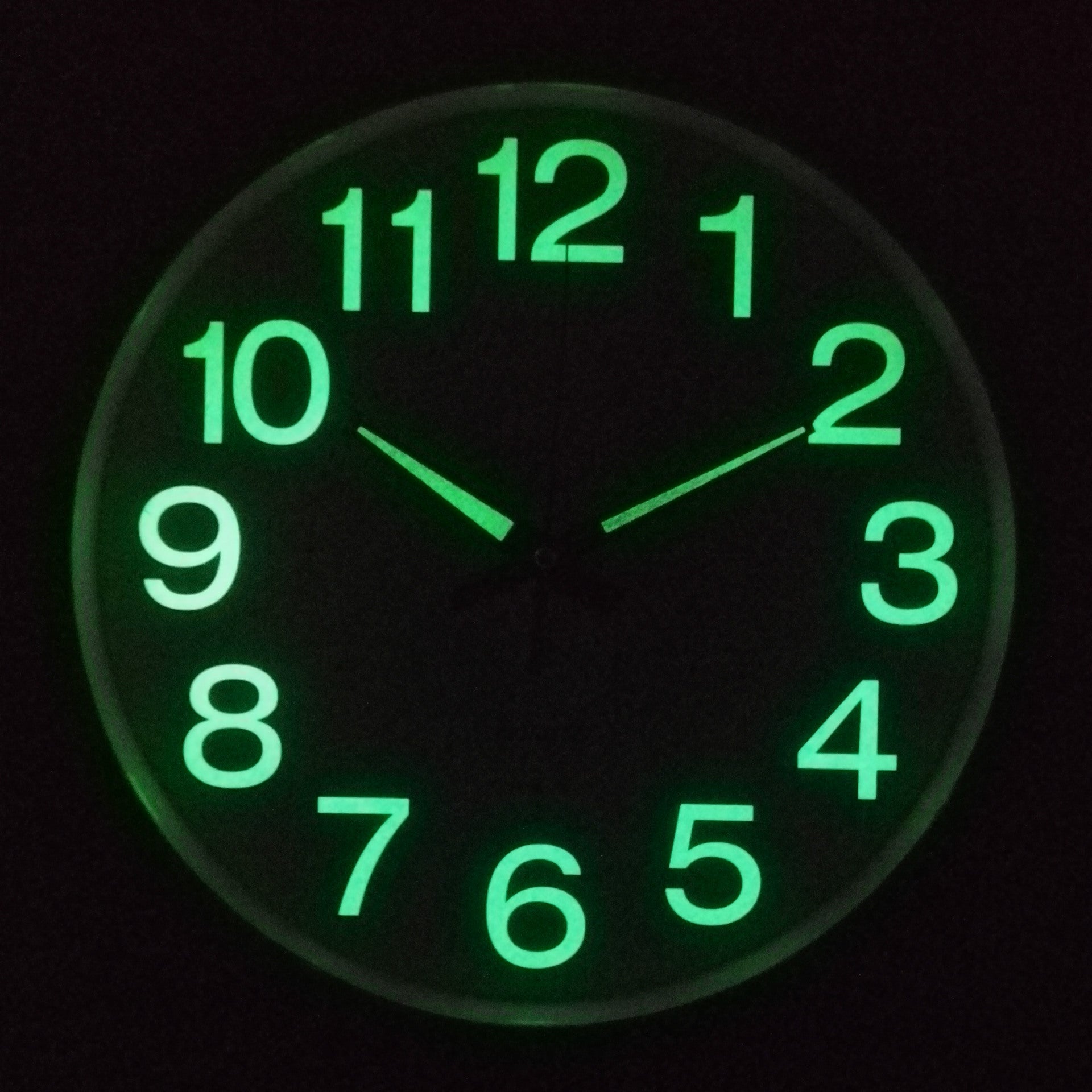 LumaNova | Modern Silent Backlit Wall Clock With Soft Glow