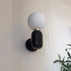 Aurene Flow Wall Light in Gold or Black, Minimal Glow