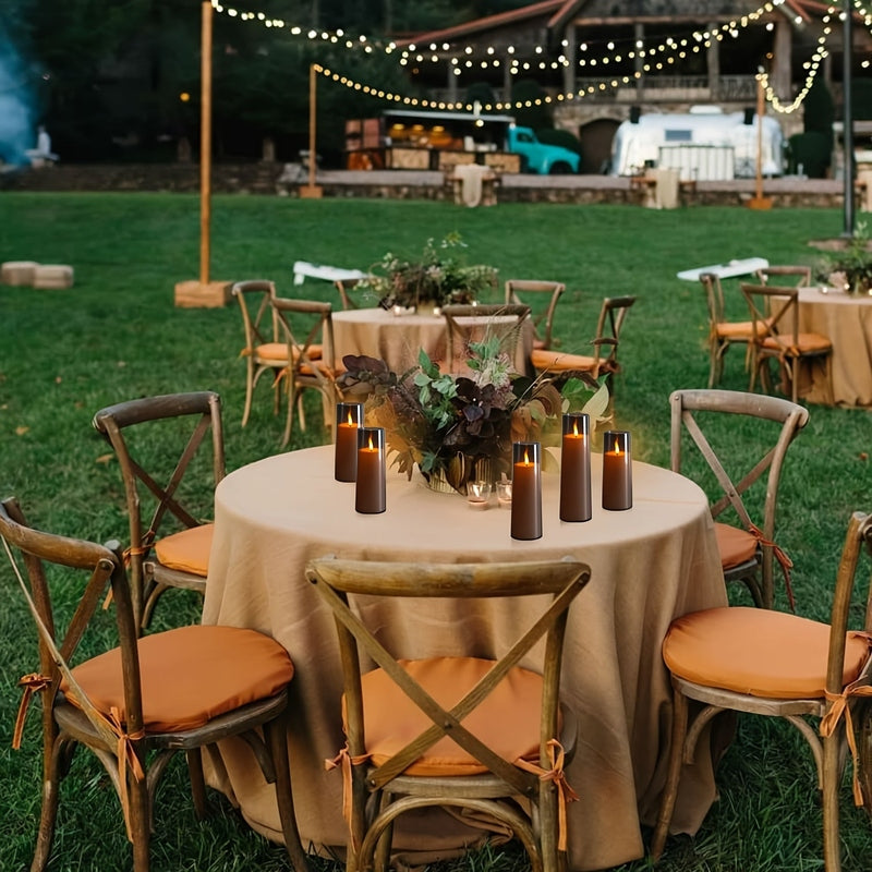 NoelGlow Luma 5 LED Flameless Candles For Festive Decor