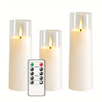NoelGlow Luma 5 LED Flameless Candles For Festive Decor