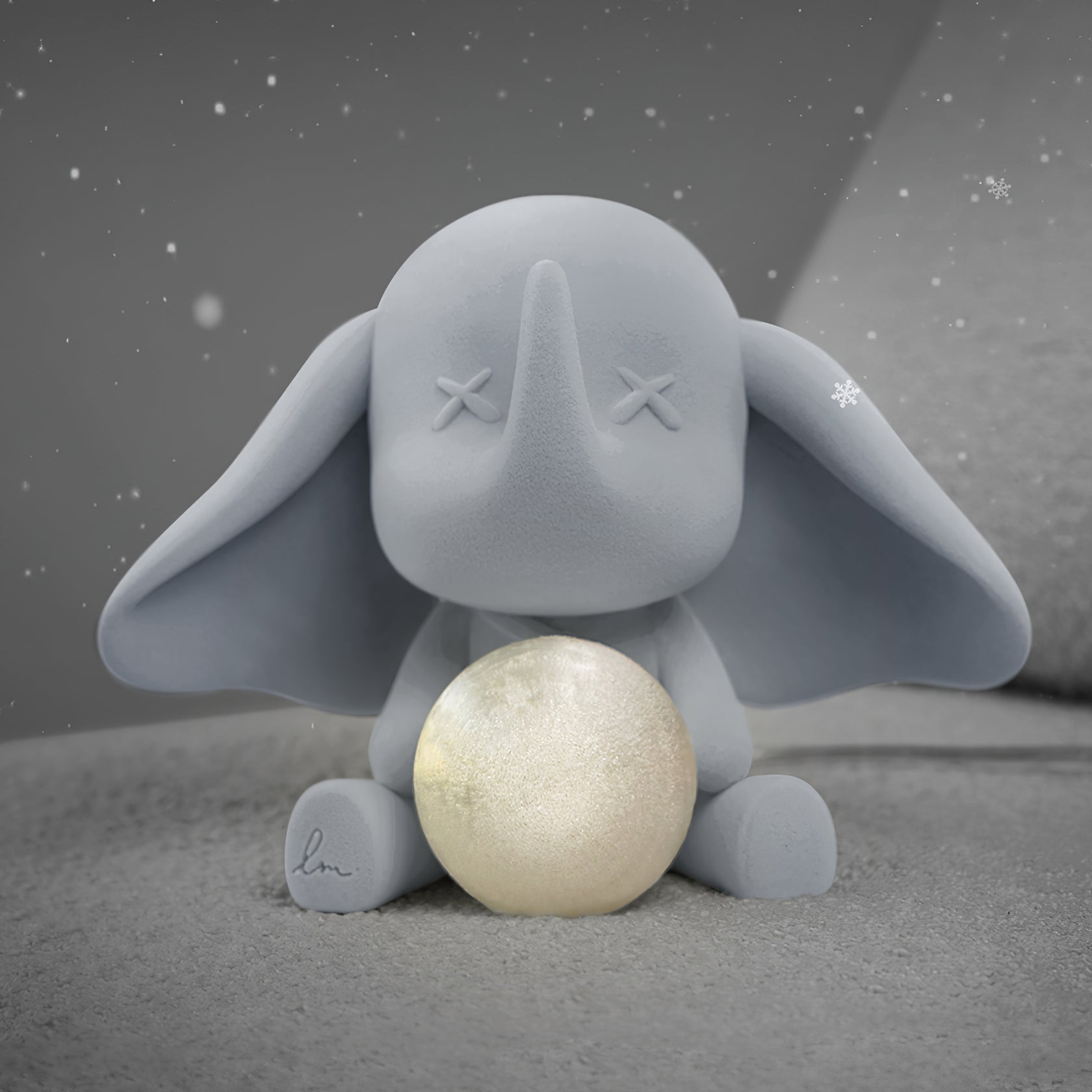 LumiTusk | Small Elephant Lamp With Soft Warm Light