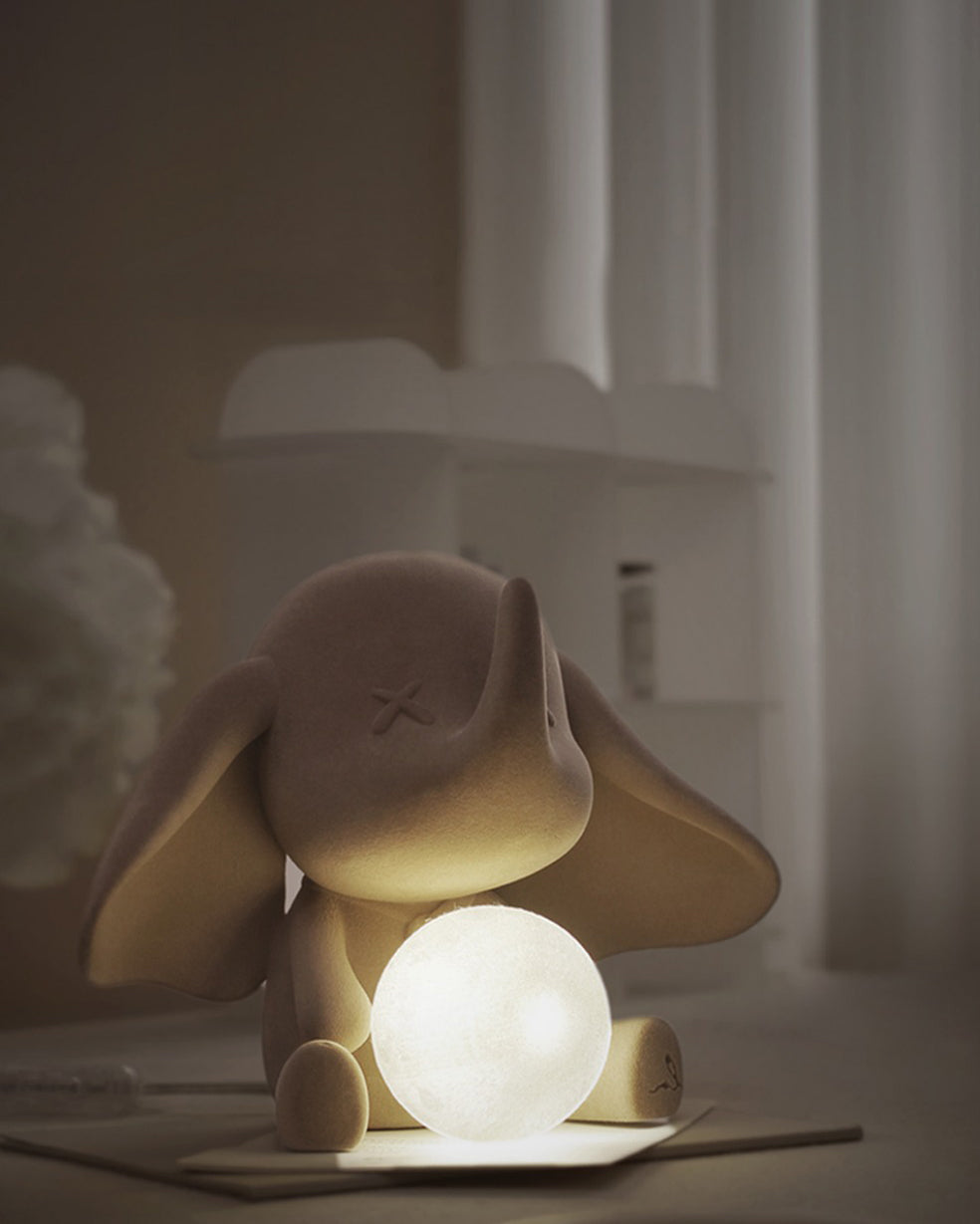 LumiTusk | Small Elephant Lamp With Soft Warm Light