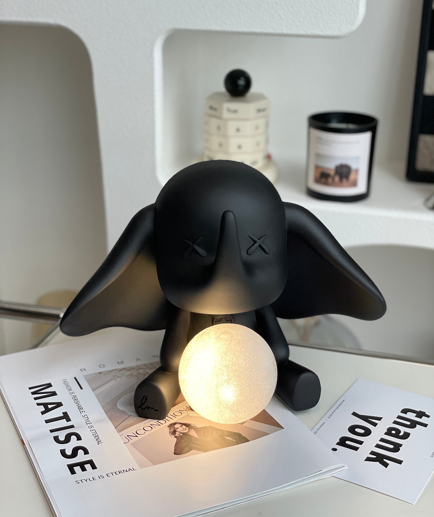 LumiTusk | Small Elephant Lamp With Soft Warm Light