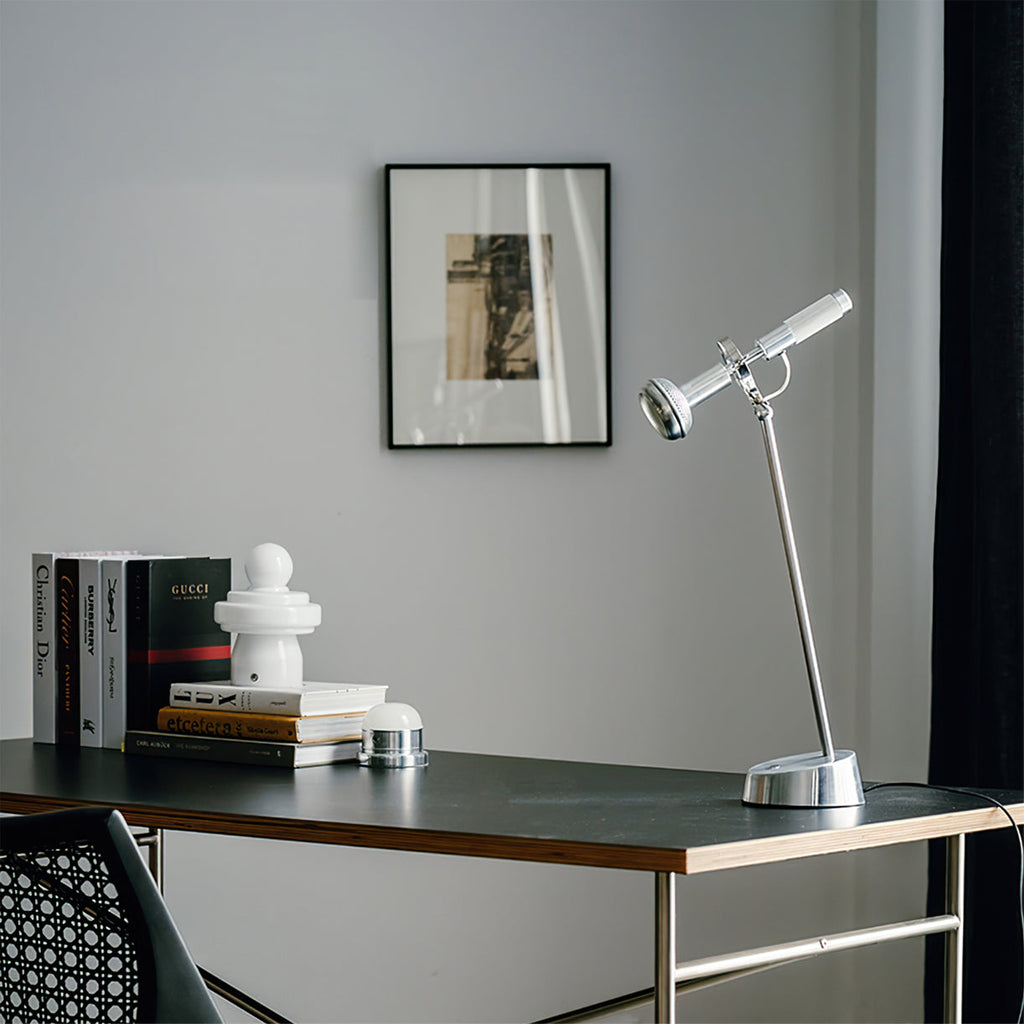 Kestrel | Industrial Metal Table Lamp With Sleek Design