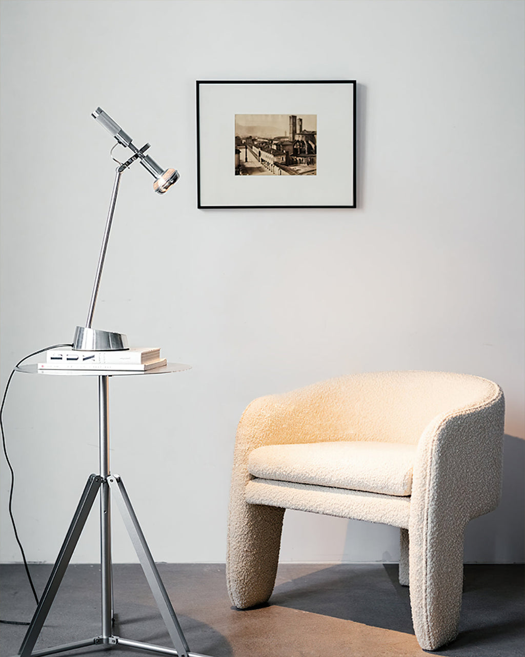 Kestrel | Industrial Metal Table Lamp With Sleek Design