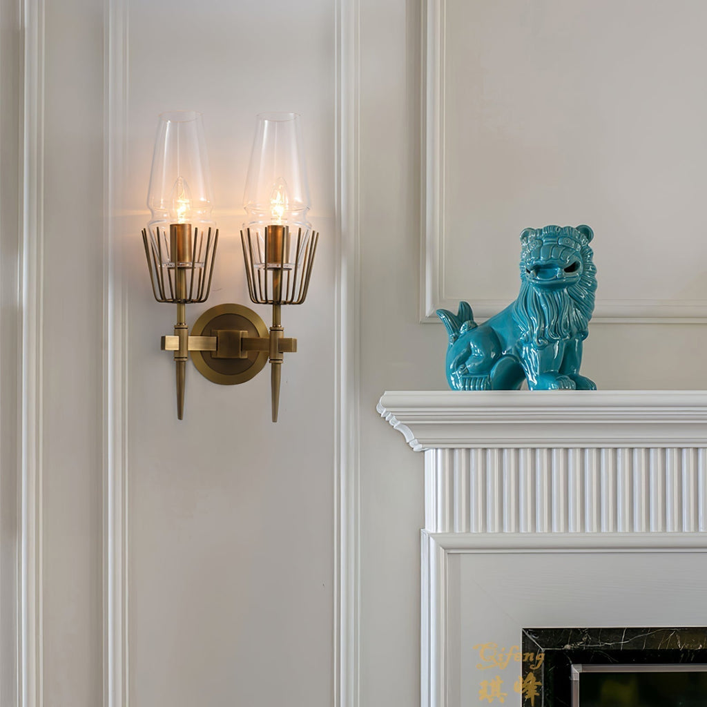 Aureline Modern Black And Gold Wall Lamp For Luxe Rooms