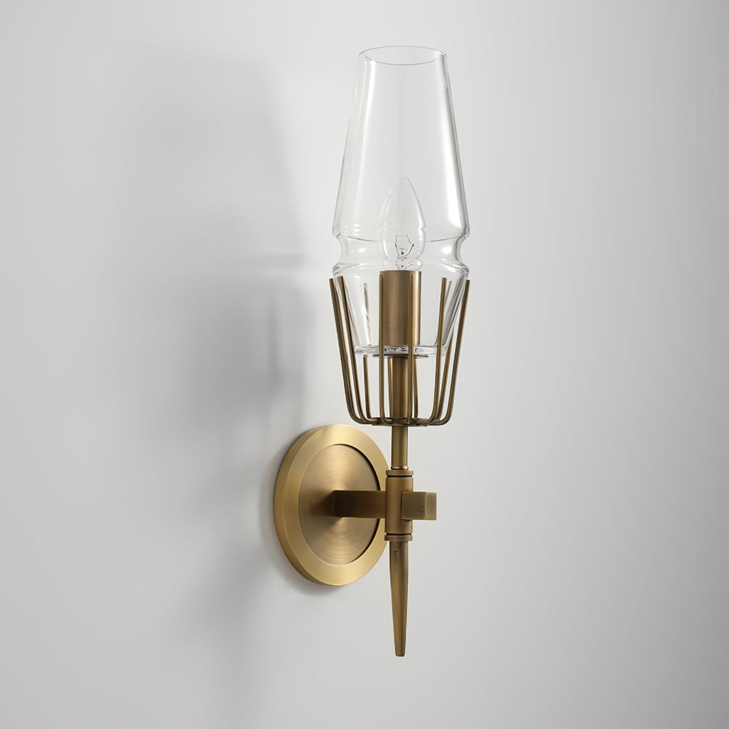 Aureline Modern Black And Gold Wall Lamp For Luxe Rooms