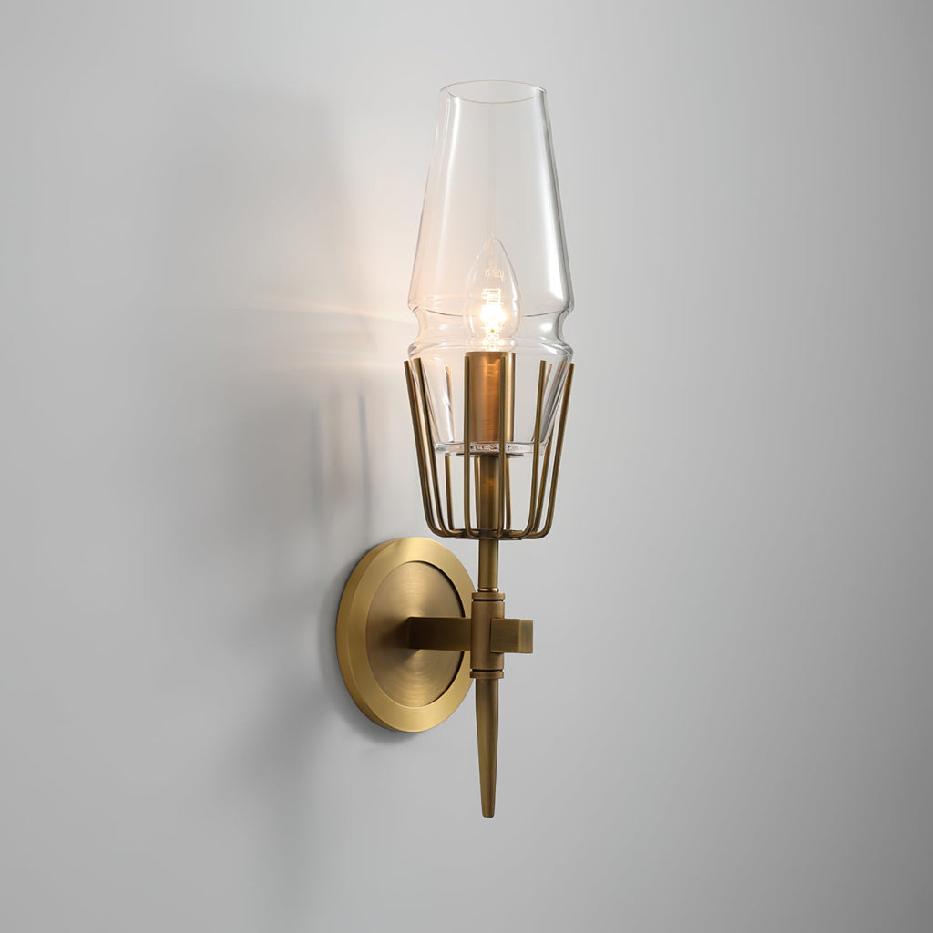 Aureline Modern Black And Gold Wall Lamp For Luxe Rooms