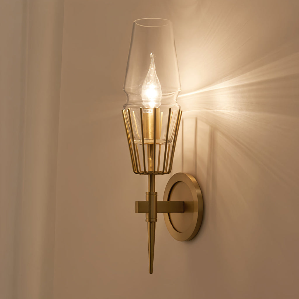 Aureline Modern Black And Gold Wall Lamp For Luxe Rooms