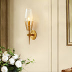 Aureline Modern Black And Gold Wall Lamp For Luxe Rooms