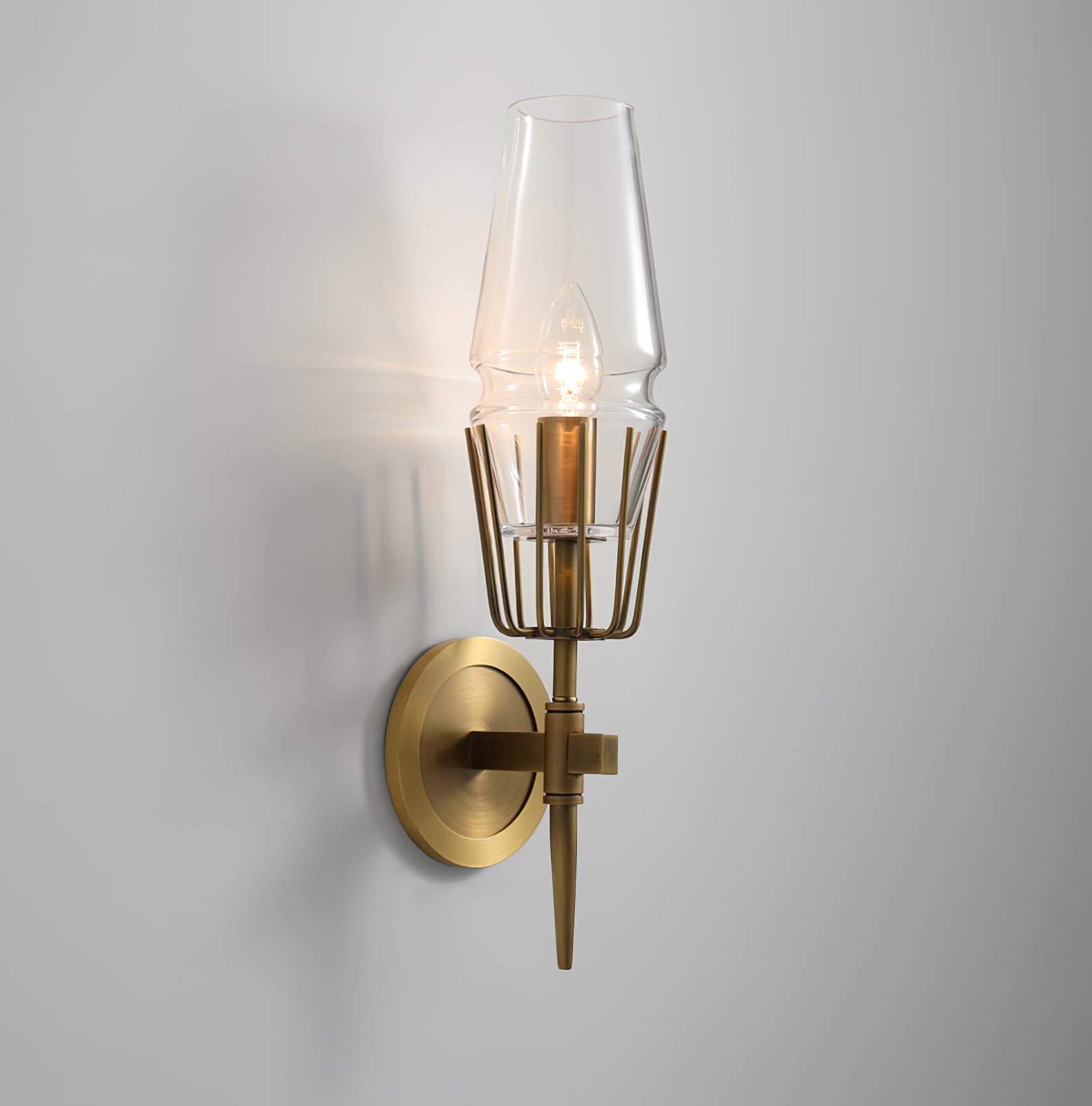 Aureline Modern Black And Gold Wall Lamp For Luxe Rooms
