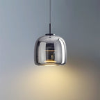 AuricRay Retro Gold Glass LED Pendant Light Fixture