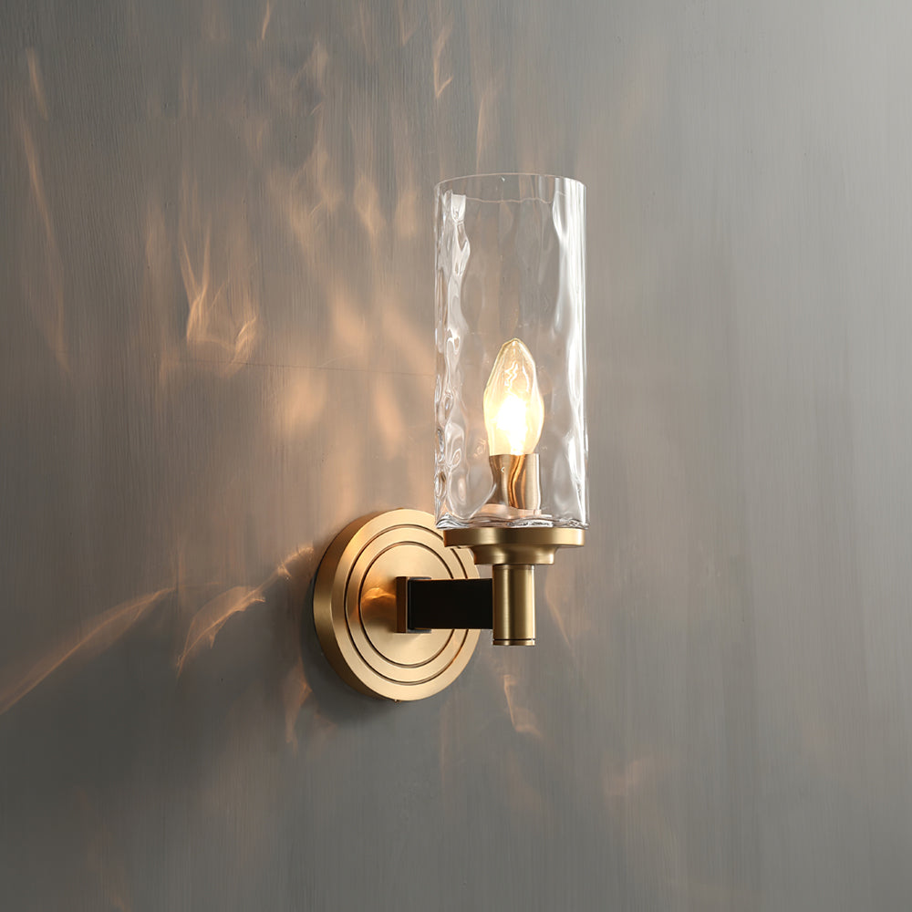 Aurelle Glass Wall Light for Warm Ambient Room Lighting