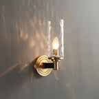 Aurelle Glass Wall Light for Warm Ambient Room Lighting