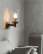 Aurelle Glass Wall Light for Warm Ambient Room Lighting