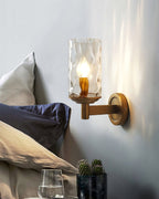 Aurelle Glass Wall Light for Warm Ambient Room Lighting