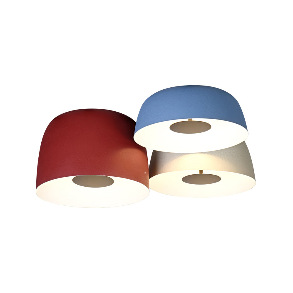 SolaroStone Drum-Style Ceiling Light In Modern Luxury