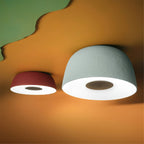 SolaroStone Drum-Style Ceiling Light In Modern Luxury