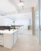 SolaroStone Drum-Style Ceiling Light In Modern Luxury