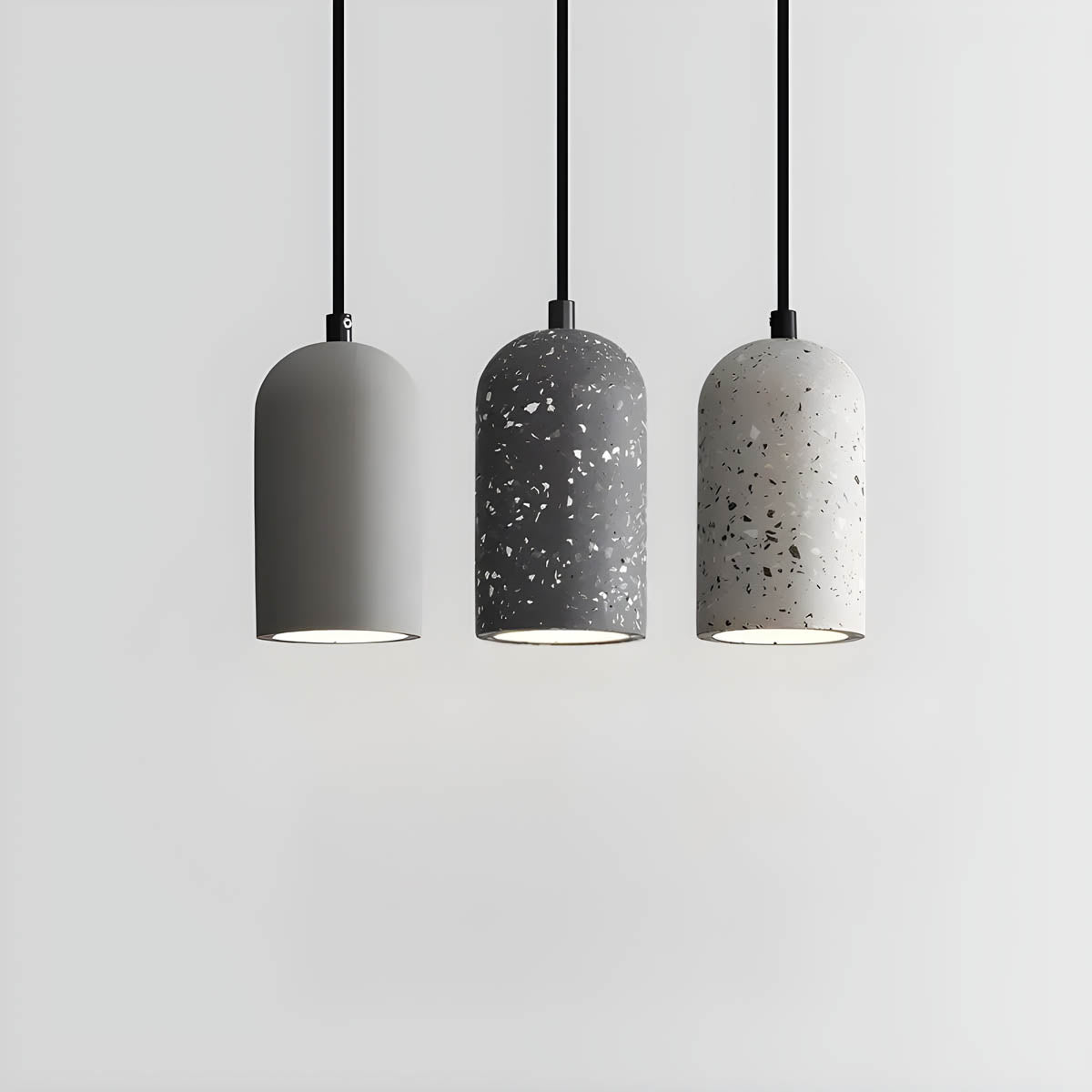 Ardenor Forged Concrete Pendant Light, Sustainable Design