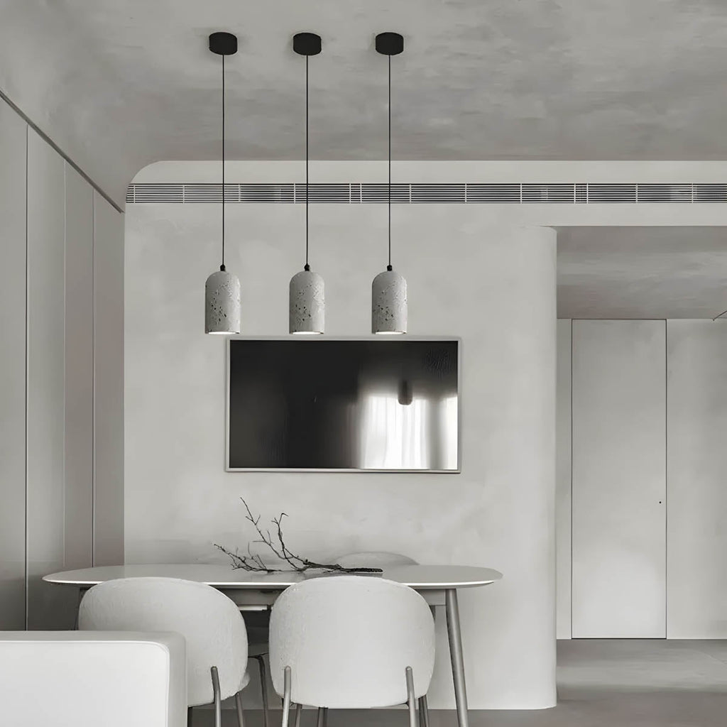 Ardenor Forged Concrete Pendant Light, Sustainable Design