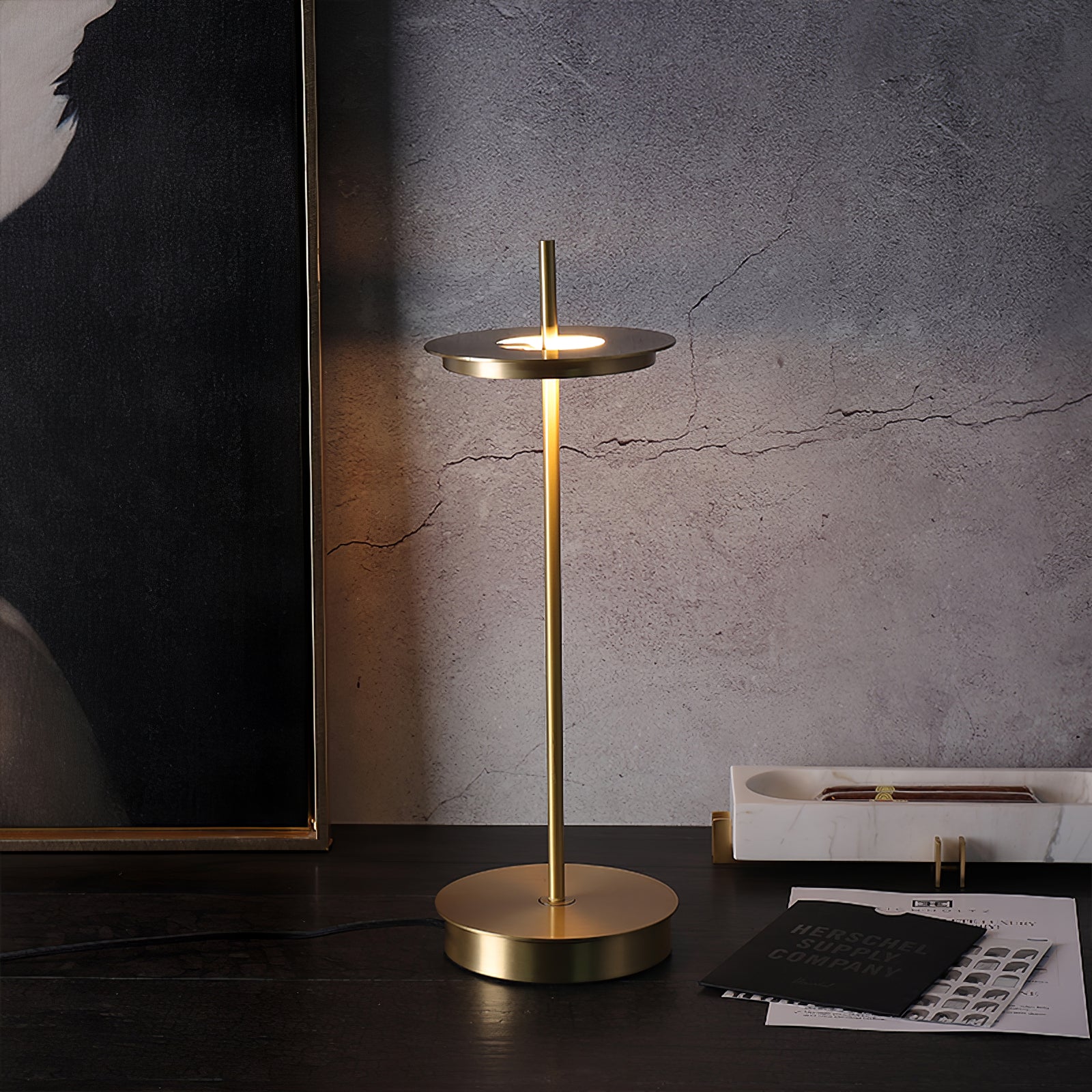 LumaVita Table Lamp With Soft Charm And Warm, Inviting Glow