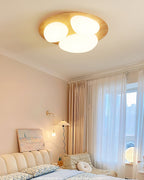 Avenora Minimalist Opal Acrylic Ceiling Light Warm Glow