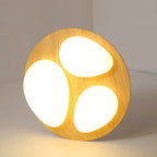 Avenora Minimalist Opal Acrylic Ceiling Light Warm Glow