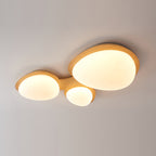 Avenora Minimalist Opal Acrylic Ceiling Light Warm Glow