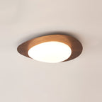 Avenora Minimalist Opal Acrylic Ceiling Light Warm Glow