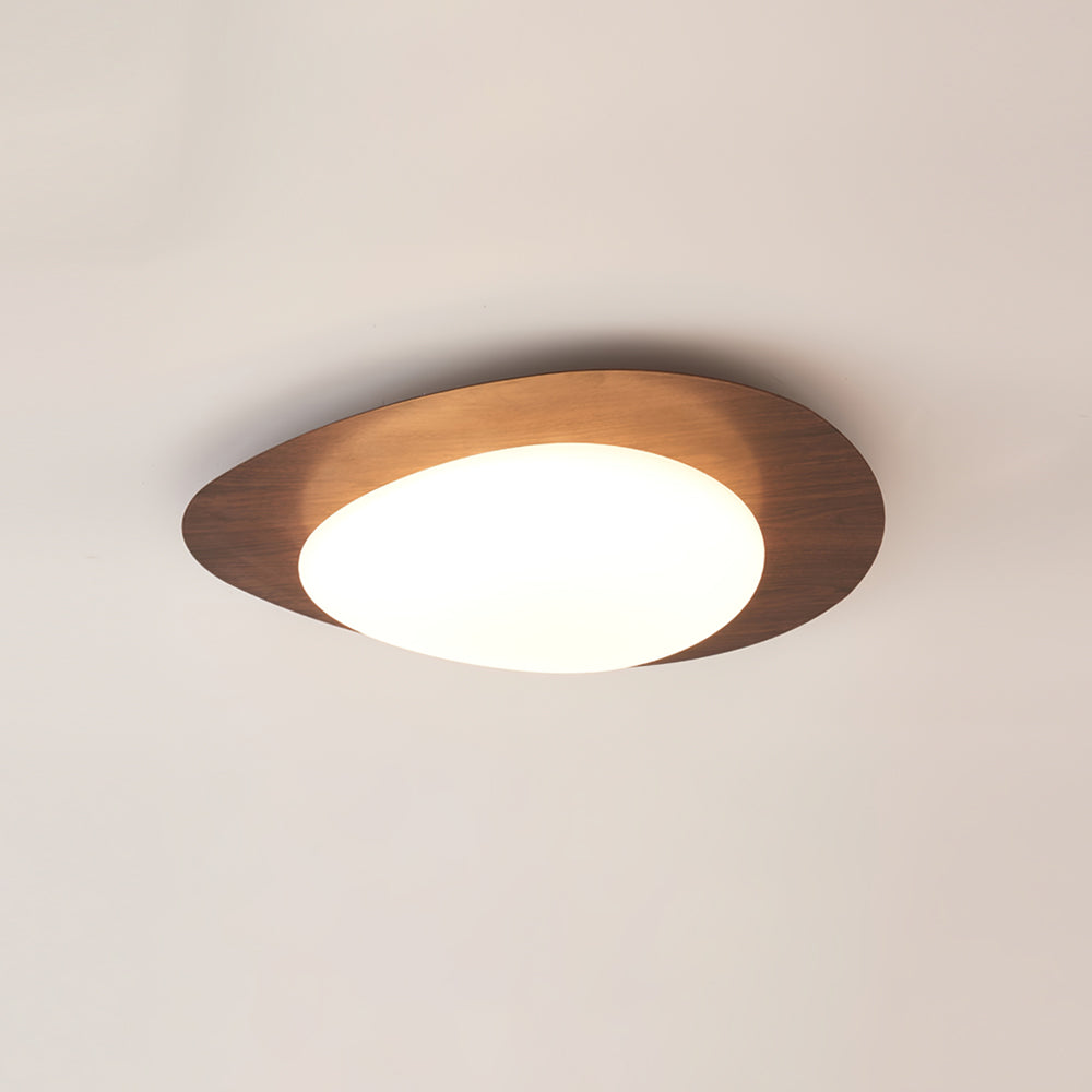 Avenora Minimalist Opal Acrylic Ceiling Light Warm Glow