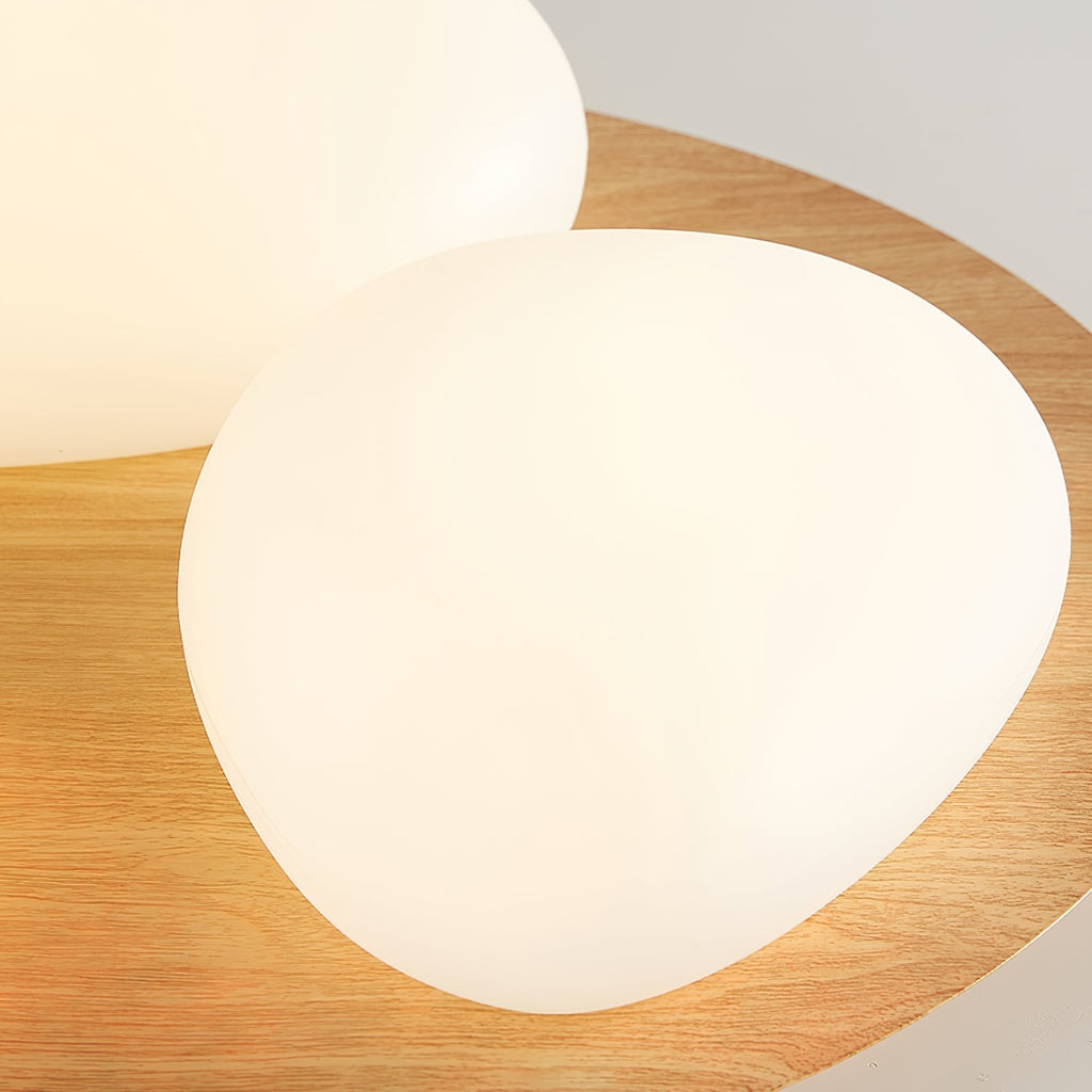 Avenora Minimalist Opal Acrylic Ceiling Light Warm Glow