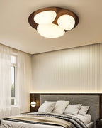 Avenora Minimalist Opal Acrylic Ceiling Light Warm Glow