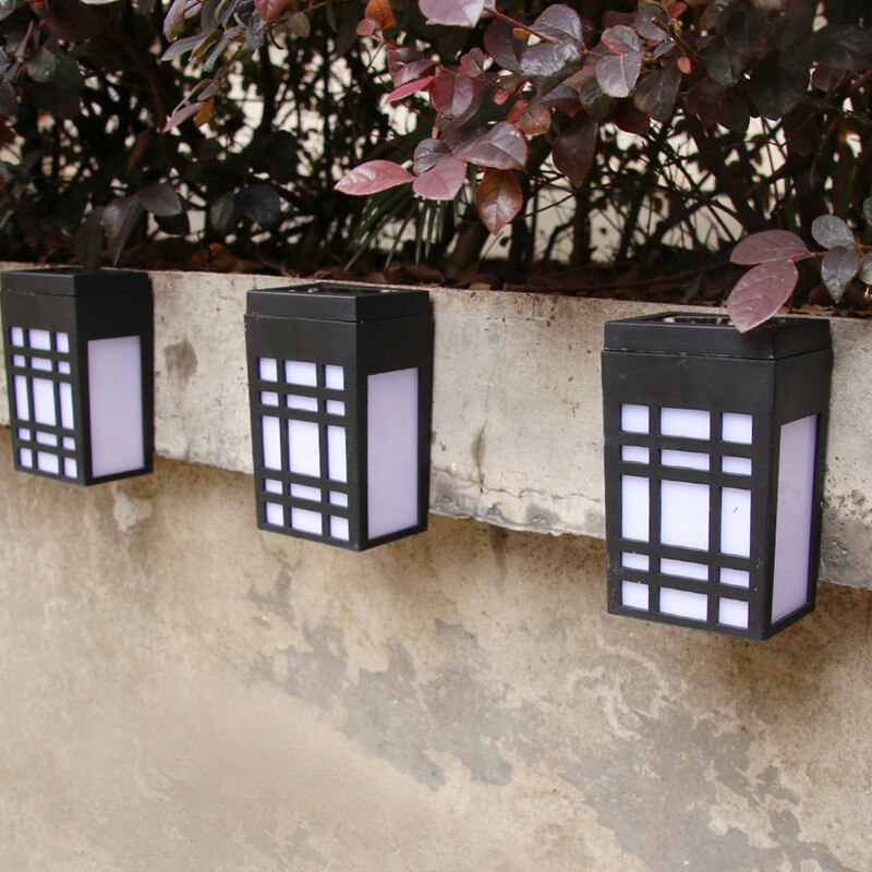 Akemi Japanese Solar LED Wall Light For Outdoor Garden