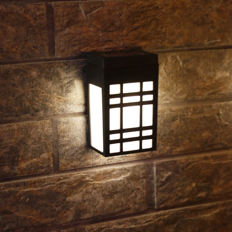 Akemi Japanese Solar LED Wall Light For Outdoor Garden