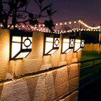 Akemi Japanese Solar LED Wall Light For Outdoor Garden