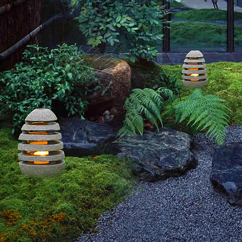 HikariZen Japanese Garden LED Outdoor Lantern 50,000-Hour