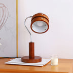 Lumoria | Wood And Metal Desk Lamp With Rotating Head