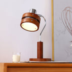 Lumoria | Wood And Metal Desk Lamp With Rotating Head