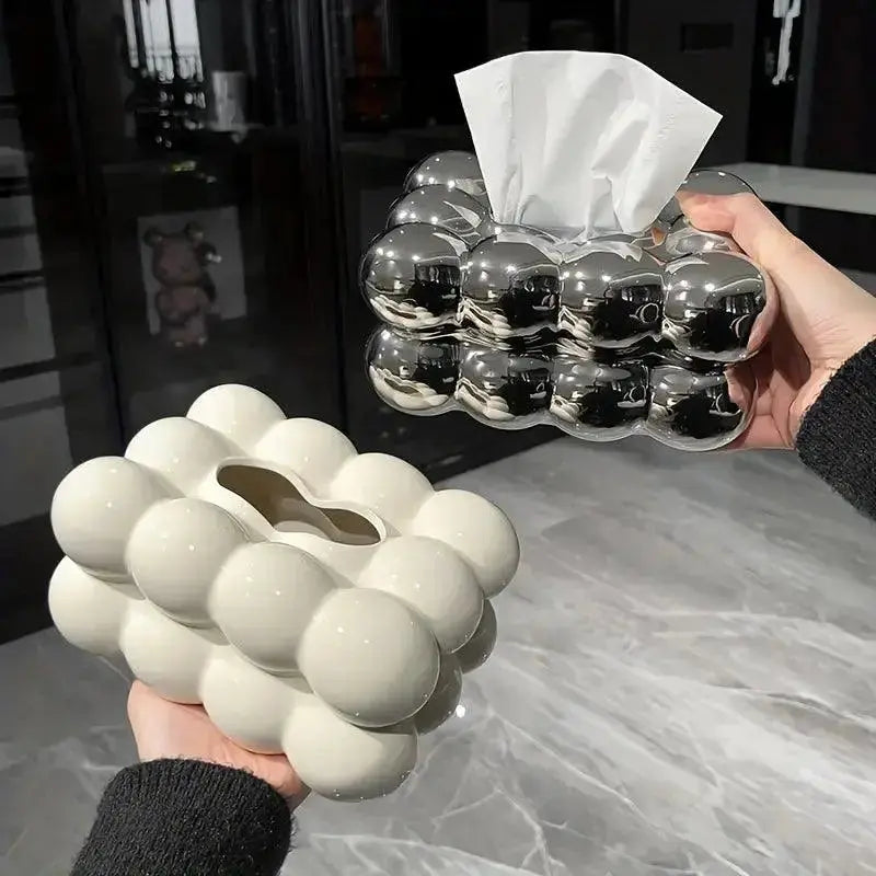 Marvelle | Elegant Ceramic Tissue Box Holder For Home Decor