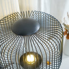 Aurell Table Lamp With Matte Black Screen And Marble Base