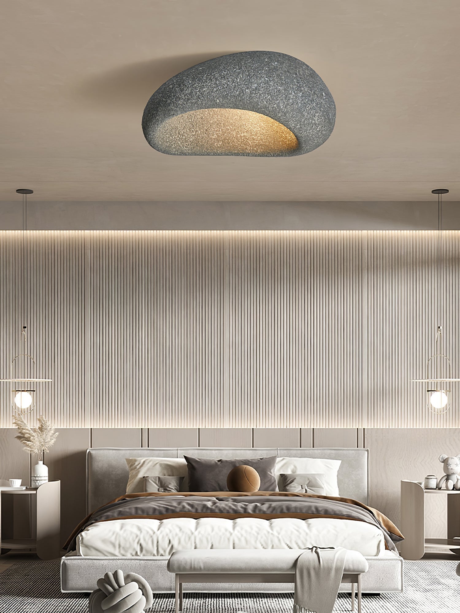 AeriaGlow Ceiling Light With Cloud Design and Cozy Ambiance